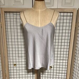 Gray Sleeveless Camisole Top